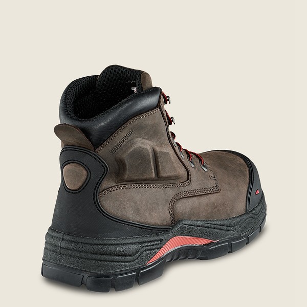 Red Wing Safety Boots Dark Grey - Mens King Toe® Adc - 6-inch Insulated Waterproof Csa Toe - 6592-CY